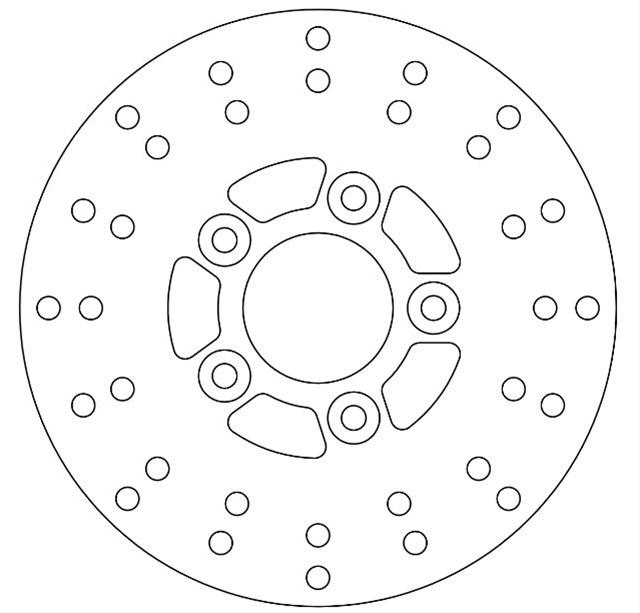 Disc Frână Moto FMD0042R - Ferodo Racing, Compatibil cu Malaguti F 10, Peugeot Zenith