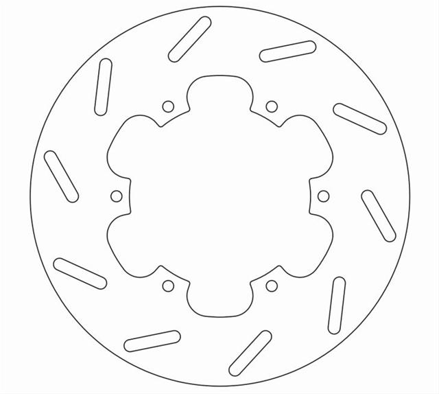 Disc Frână Moto FMD0043R - Ferodo Racing, compatibil cu Piaggio, Vespa, Derbi