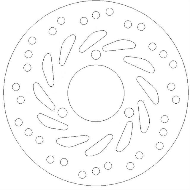 Disc Frână Moto FMD0097R - Ferodo Racing, compatibil cu Benelli, Yamaha, Peugeot, SYM, TGB, Rieju