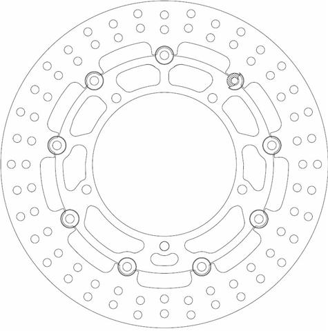 Disc Frână Moto FMD0139RX - Ferodo Racing pentru Yamaha YZF-R, MT-03, YZF-R3, Tracer, XJ6