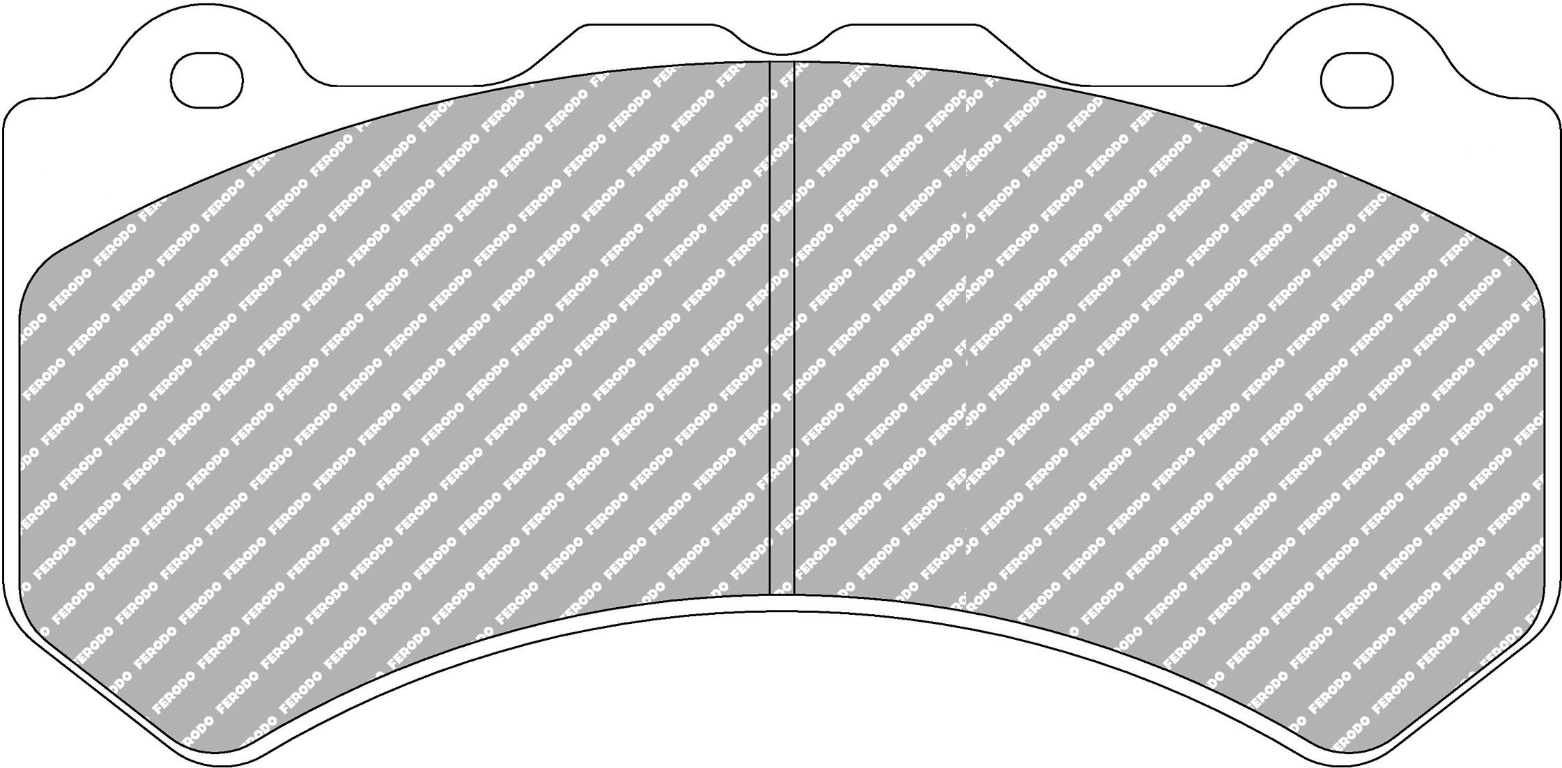 Set Plăcuțe Frână Racing FRP3133H - Ferodo Racing