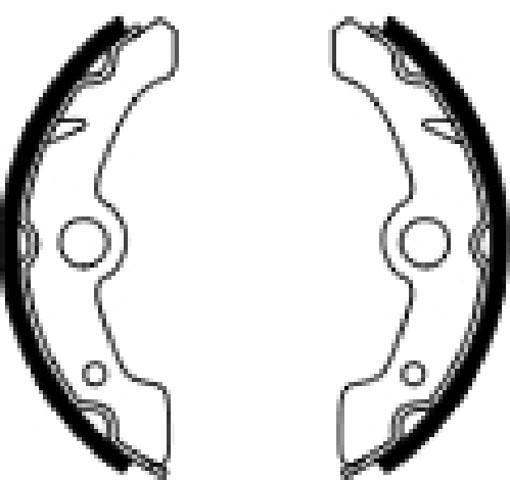 Set Saboti Frana Moto - Ferodo Racing, Yamaha YFM (1993-1998) FSB933