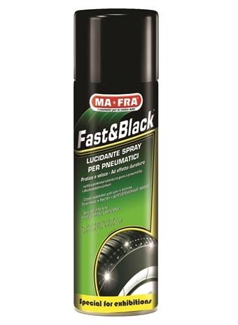 Spray pentru anvelope MA-FRA Fast Black, 500 ml, cod H0283