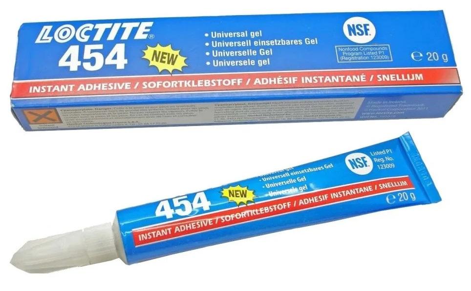 Gel adeziv instant LOCTITE 454, 20g, cod 195678