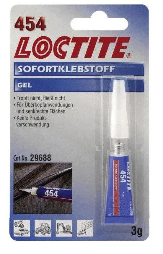 Gel adeziv instant LOCTITE 454, 3g, cod 195906