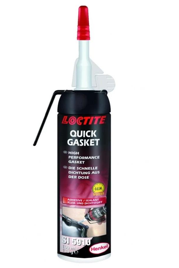 LOCTITE Quick Gasket 5910 Etanșant Siliconic Negru, 100 ml, Rezistență Redusă, Cod 2325872