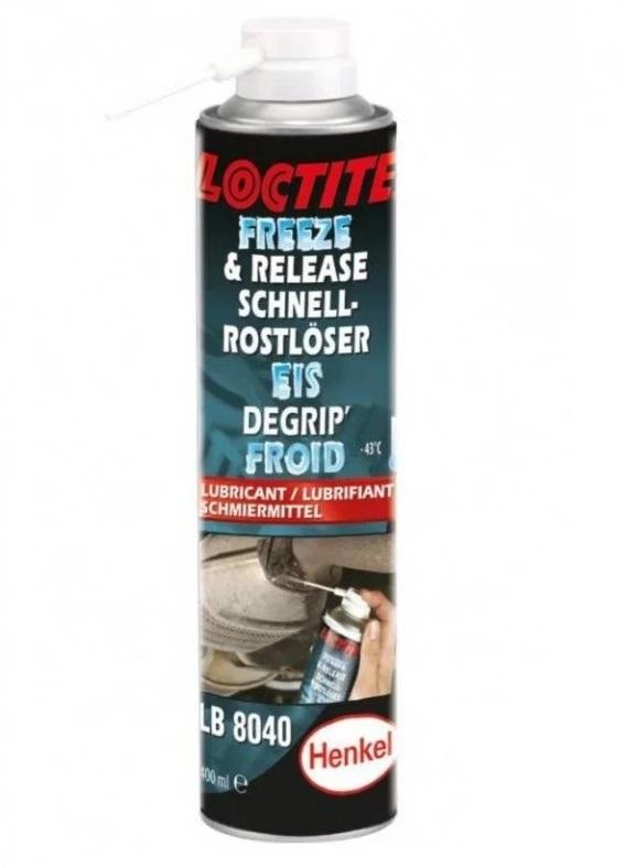 Spray termo-degripant și lubrifiant LOCTITE 8040, 400 ml