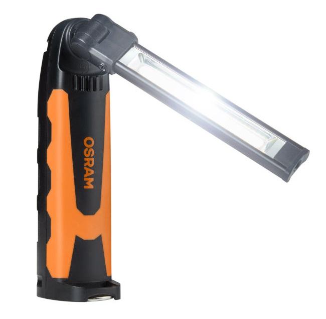 Lanternă de inspecție auto OSRAM LEDinspect POCKET PRO400, 400 lm, LED, unghiuri multiple, cârlig de agățare, prindere magnetică, design pliabil