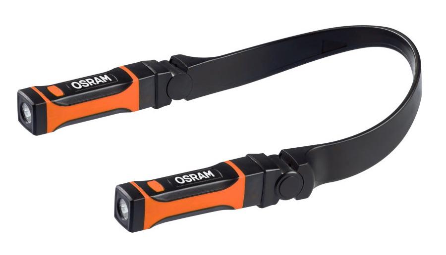 Lanterna auto portabilă OSRAM LEDinspect WEARABLE NECKLIGHT LEDIL413, 265 lm, 6500 K, cu LED-uri, reglaj unghiular, design pentru gât