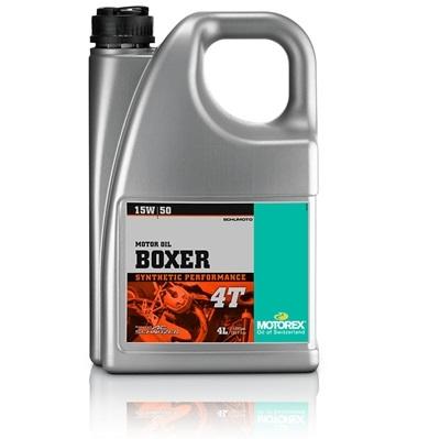Ulei de motor sintetic MOTOREX Boxer 4T 15W50, cod MTR 300273, 4 litri