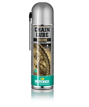 Spray pentru ungerea lanțului MOTOREX Chainlube Racing MTR 302336, 500 ml, cu teflon, alb