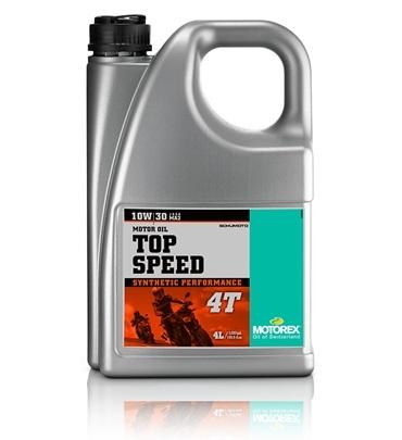 Ulei de motor sintetic MOTOREX Top Speed 4T 10W30, 4 litri