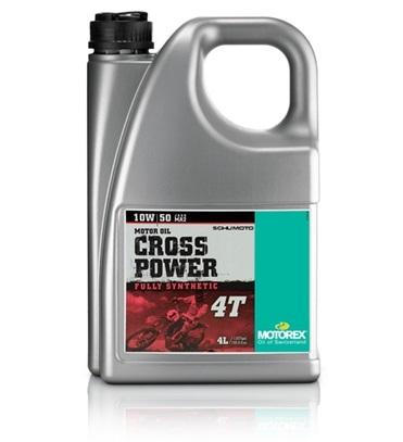 Ulei motor sintetic MOTOREX Cross Power 4T 10W50, volum 4 litri, cod produs MTR 305692