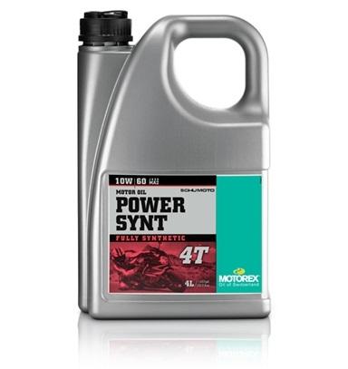 Ulei motor sintetic 4T 10W60 MOTOREX Power Synt MTR 306210, 4 litri