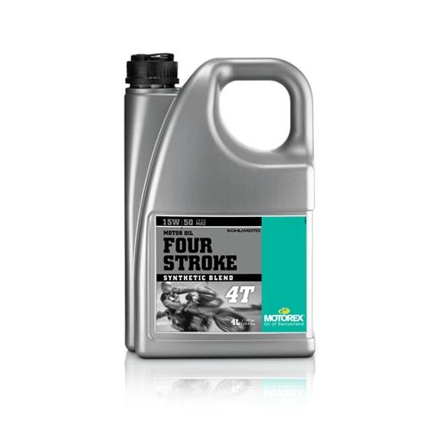 Ulei motor pentru motociclete MOTOREX Four Stroke 4T 15W50 MTR 306225, 4 litri, sintetic