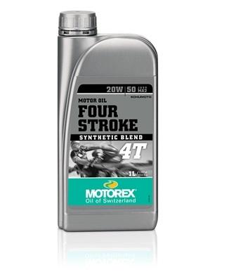 Ulei motor sintetic MOTOREX Four Stroke 4T 20W50, 1 litru