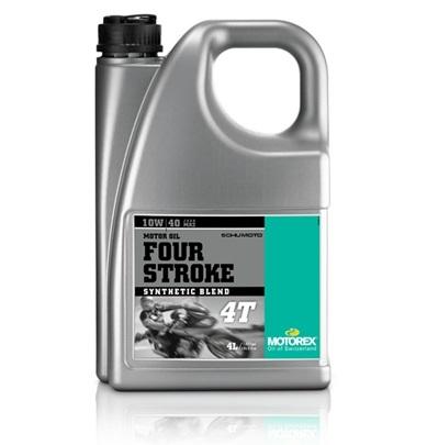 Ulei motor sintetic MOTOREX Four Stroke 4T 10W40, volum 4 litri, cod MTR 306243