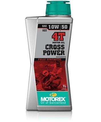 Ulei motor sintetic MOTOREX Cross Power 4T 10W50, 1 litru - Cod MTR 308241
