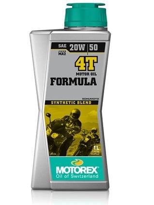 Ulei de motor semi-sintetic MOTOREX Formula 4T 20W50, 1 litru, cod MTR 308245