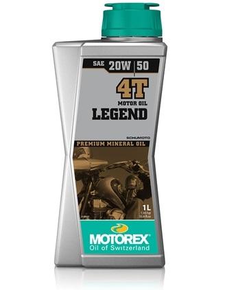 Ulei motor mineral MOTOREX Legend 4T, 20W50, 1 litru (cod MTR 308247)
