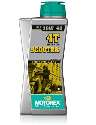 Ulei motor sintetic pentru scutere MOTOREX 4T 10W40, volum 1 litru, MTR 308264