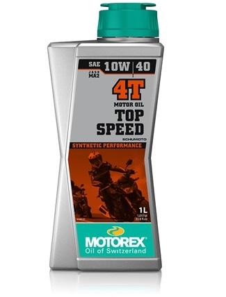 Ulei motor sintetic MOTOREX Top Speed 4T 10W40, 1 litru