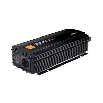 Invertor auto OSRAM OEINVMA10, 12V, 1000W, 1 priză 230V + 1 USB 2.1A, undă sinusoidală modificată