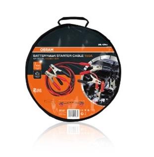 Set de cabluri de pornire auto OSRAM OSC060, 6/12V, 150A, 2.5m, 6mm, cleme izolate tip crocodil