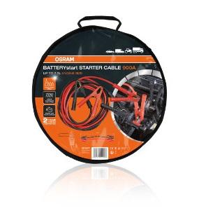 Set 2 cabluri de pornire auto OSRAM OSC350A, 12/24V, 900A, 4.5m, 35mm, cleme crocodil izolate
