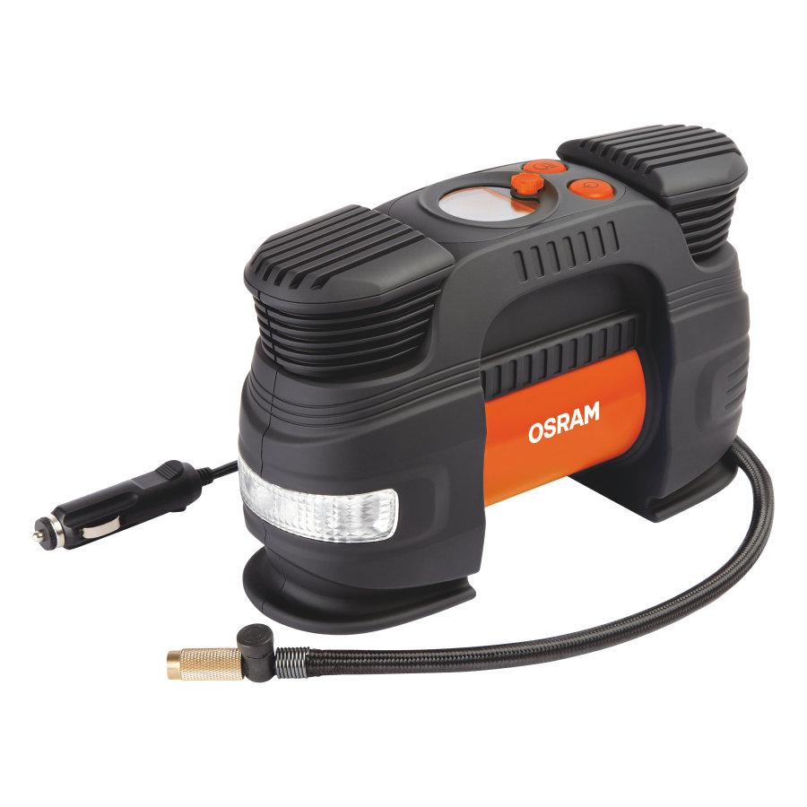 Compresor auto OSRAM TYREinflate Heavy Duty 830, 12V, 180W, presiune maximă 5.5 bar, debit 40-43 l/min, cu afișaj digital