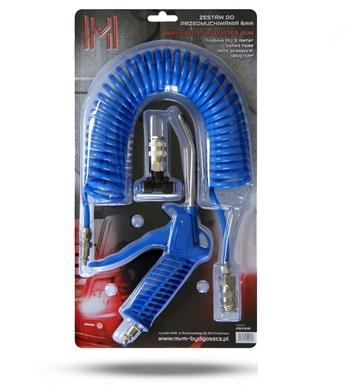 Dispozitiv de curățare cu aer pentru cabină MVM PGA005MVM, albastru, diametru 6 mm
