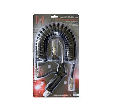 Pistol de curățare cu aer pentru cabină MVM PGA006MVM, negru, 8 mm diametru