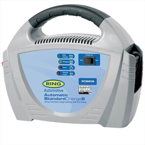Încărcător automat de baterii auto RING RECB208, 12V, 8A