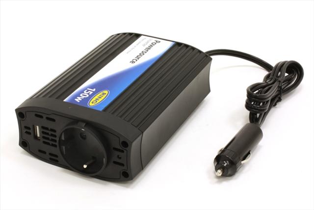 Inversor Auto RING Automotive 150W 12V la 220V cu Port USB 2A