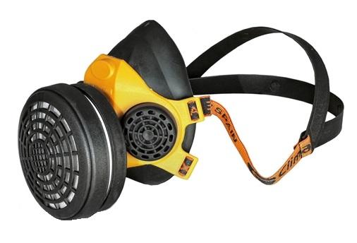 Masca de protecție respiratorie ADR MVM TBA001MVM, cu filtru rotund și reglabilă