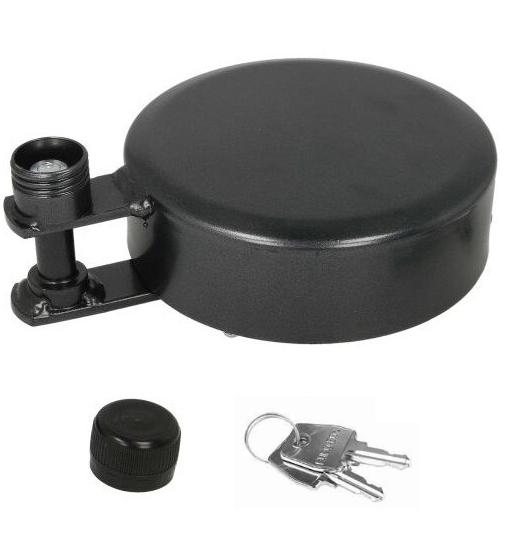 Sistem de securizare a busonului rezervorului pentru camion MVM TSA022, diametru 80 mm, cu cheie, din metal