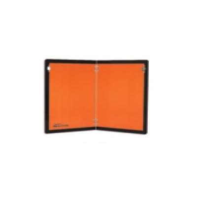 Plăcuță auto mare BORG HICO TWY043, din aluminiu, pliabilă orizontal