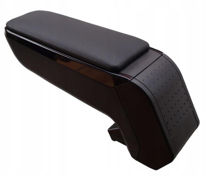 Cotiera auto rabatabilă RATI Armster S V00741, negru, capac din piele ecologică, include kit complet de montaj, compatibilă cu Opel Astra G, 1998-2010