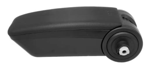 Cotiera auto rabatabilă RATI Armster OE1 V01084ERA, cu capac din piele ecologică, neagră, compatibilă cu Ford Puma (2019-), Focus, Fiesta (2017-), Ka+, Ecosport (2018-)