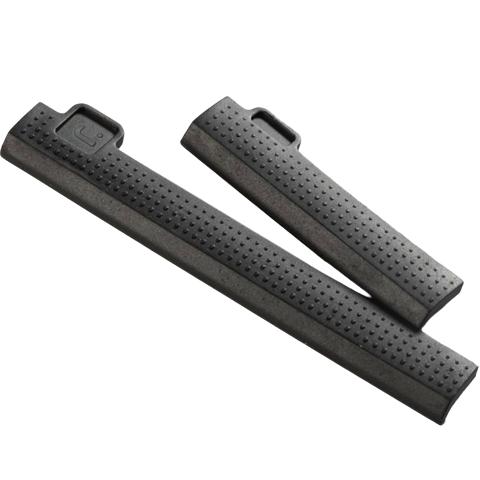 Set 4 apărători adezive pentru margini portiere RATI V01764, culoare neagră