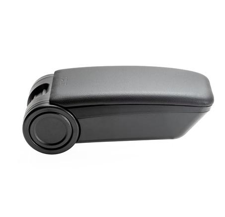 Cotieră auto rabatabilă RATI Armster OE1 V01791, montaj pe scaunul pasagerului, capac din piele ecologică, culoare neagră, compatibilă cu Volkswagen T5, T6, T7, ID BUZZ, ID4, ID5