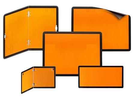 Plăcuță ADR fixă MVM VEM040, aluminiu, 400 x 300 mm