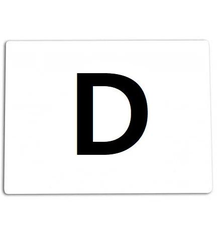 Plăcuță autoadezivă pentru însemne auto DM MVM VEM044RO, nepliabilă