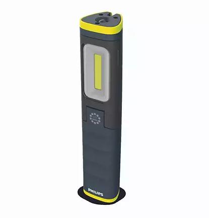 Lampa de lucru cu LED PHILIPS XPERION 6000 PILLAR, 5 W, 500 lumeni, 3.7V, baterie Li-ion 4400 mAh, alimentare USB-C
