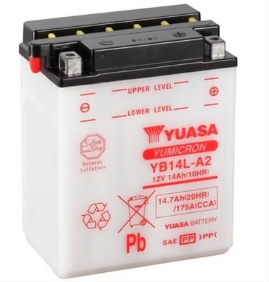Acumulator moto YUASA 12V 14Ah 175A (CP) - Model YB14L-A2