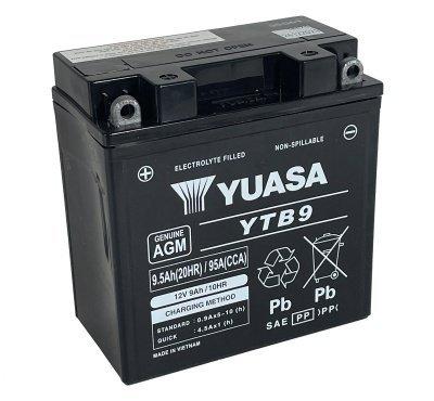 Acumulator Moto YUASA 12V 9Ah 95A (YTB9 WC)