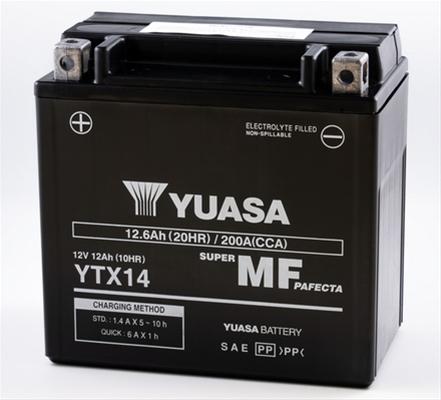 Acumulator Moto YTX14 12V 12Ah 200A (WC) - Yuasa