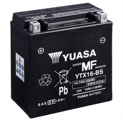 Acumulator Moto YUASA YTX16-BS 12V 14Ah 230A (CP)