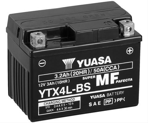 Acumulator Moto Yuasa YTX4L-BS 12V 3Ah 50A (CP)