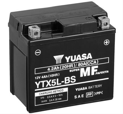 Acumulator Moto YUASA YTX5L-BS 12V 4Ah 80A (CP)